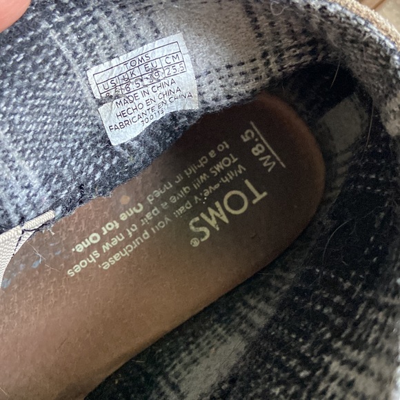 TOMS - Suede Wedge Heel Booties - Picture 9 of 10